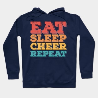 Eat Sleep Cheer Repeat for Boys Men Girls Women Kids Hoodie